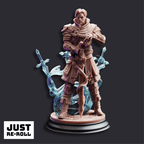 Felix Droste Graduate Battlemage - 3D Printed Fighter Miniature