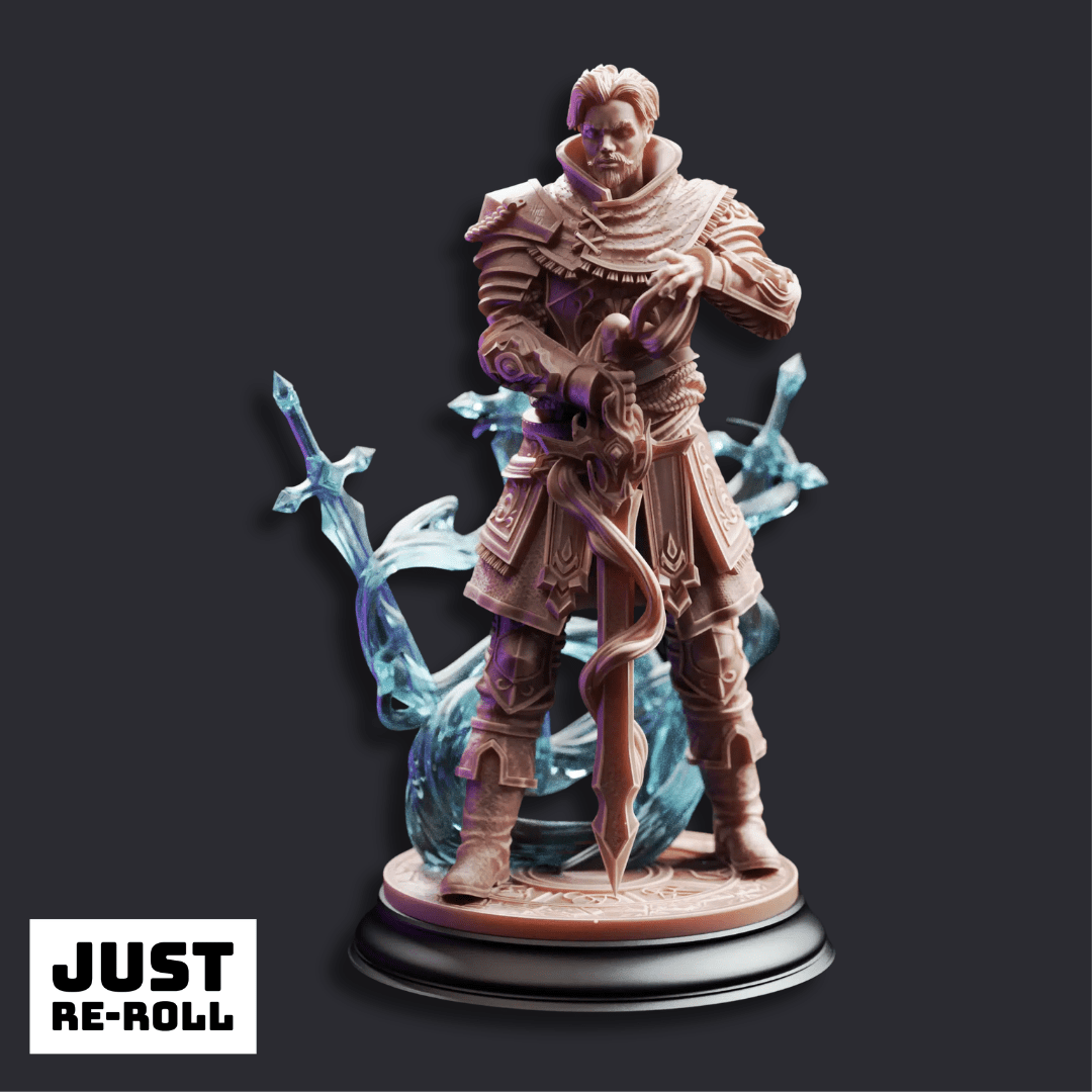 Felix Droste Graduate Battlemage - 3D Printed Fighter Miniature