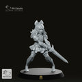 Female Hero Anne Warrior Miniature