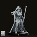Female Mage Sorceress Miniature