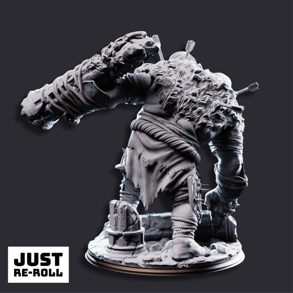 Flim & Krim Ettin Brute - 3D Printed Monster Miniature