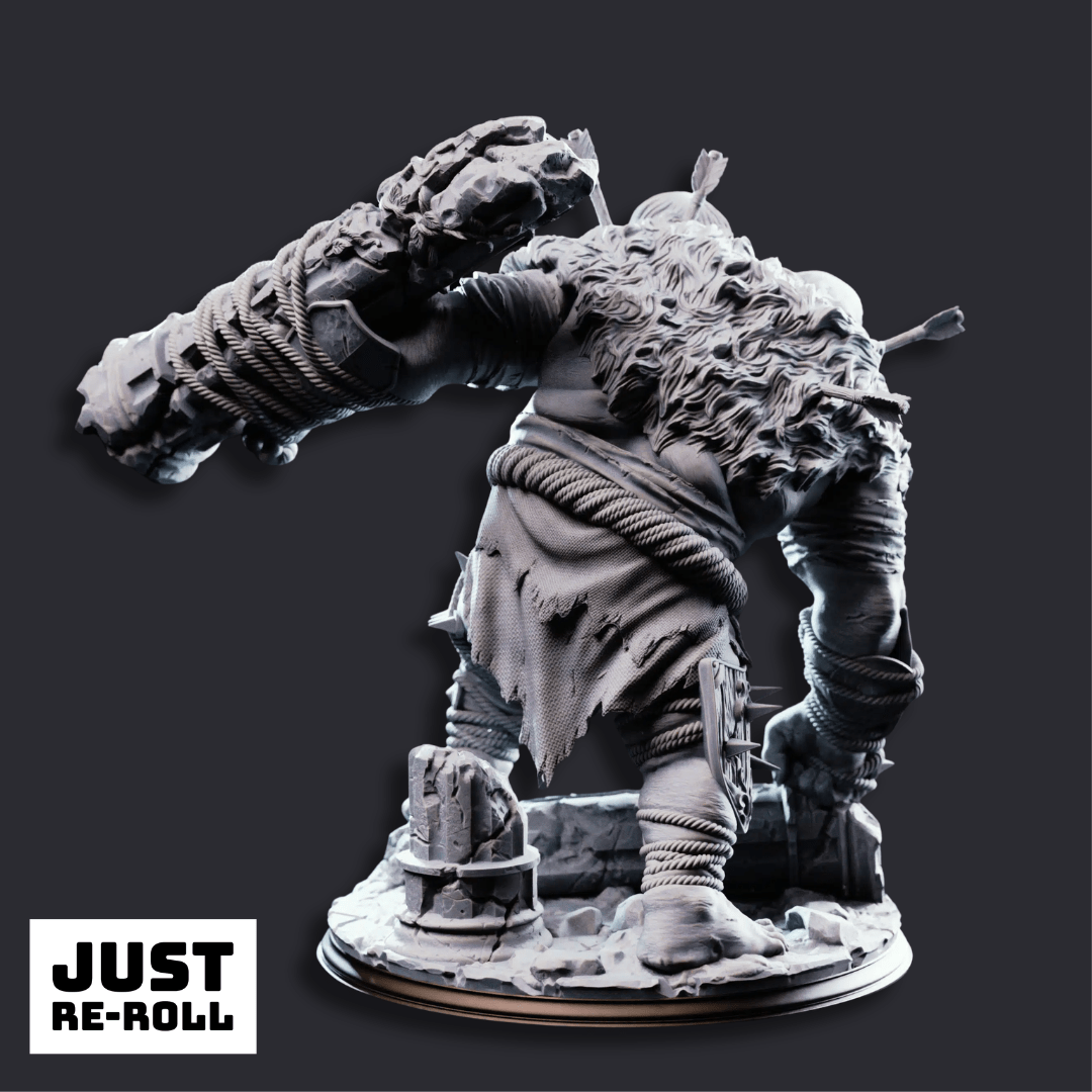 Flim & Krim Ettin Brute - 3D Printed Monster Miniature