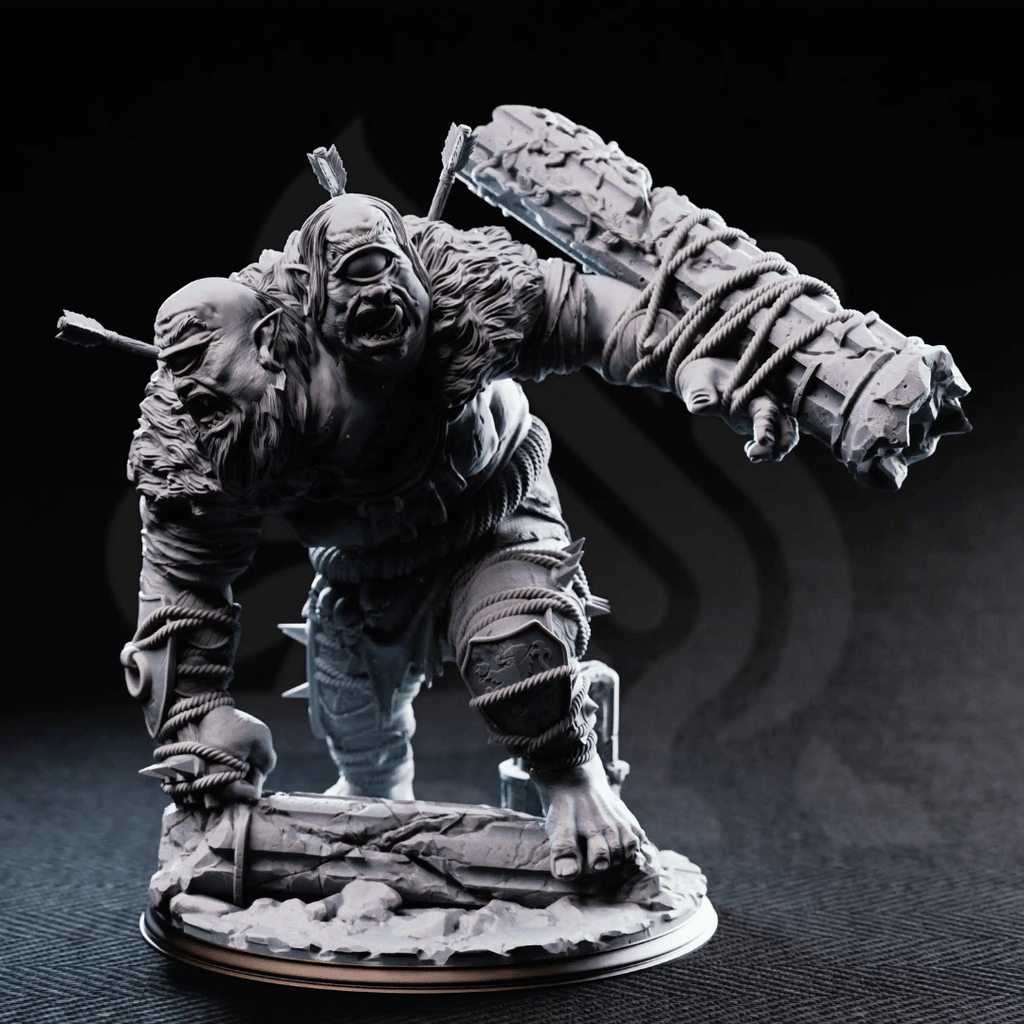 Flim & Krim Ettin Brute - 3D Printed Monster Miniature