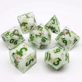 Floral Notes | Art Core Dice| 7 Piece Set