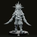Trench Soldier Foul Sun Assassin Chaos Miniature