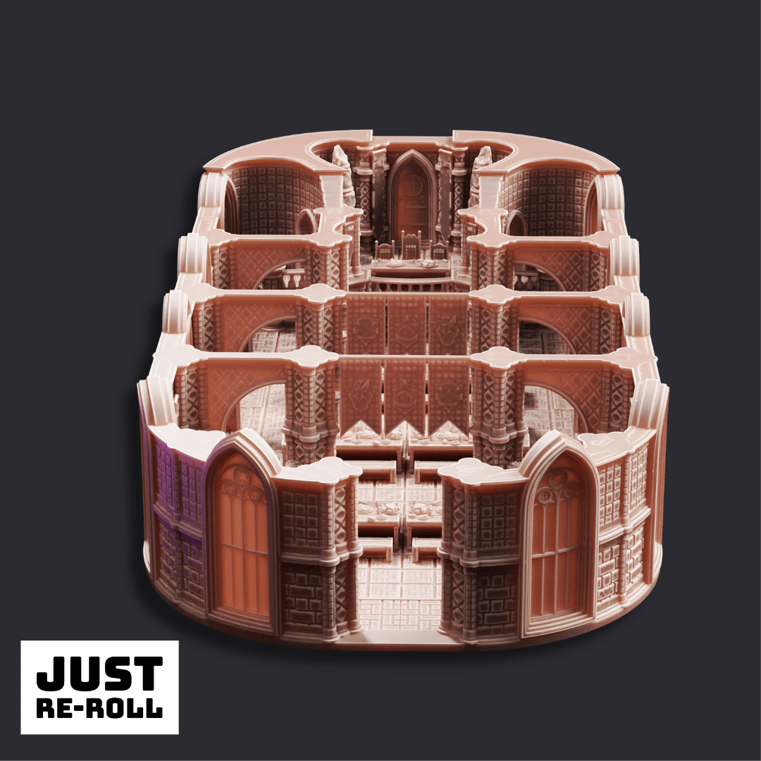 Founders’ Dining Hall Arcane University Hall - 3D Printed Terrain