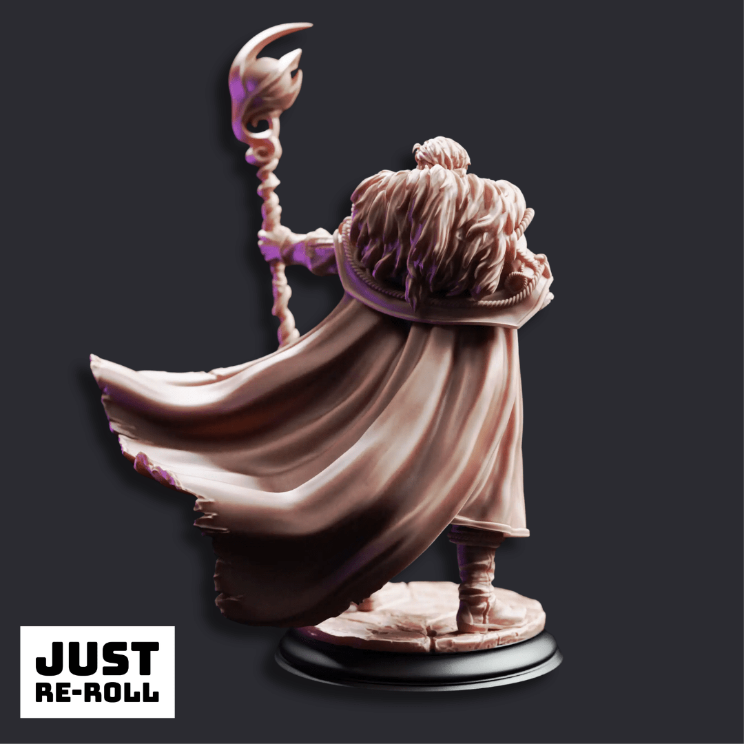 Frederik Vahlen Professor of Progress - 3D Printed Sorcerer Miniature