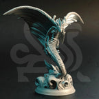 Fyrindel – Juvenile Mana Wyrm - 3D Monster Dragon Miniature