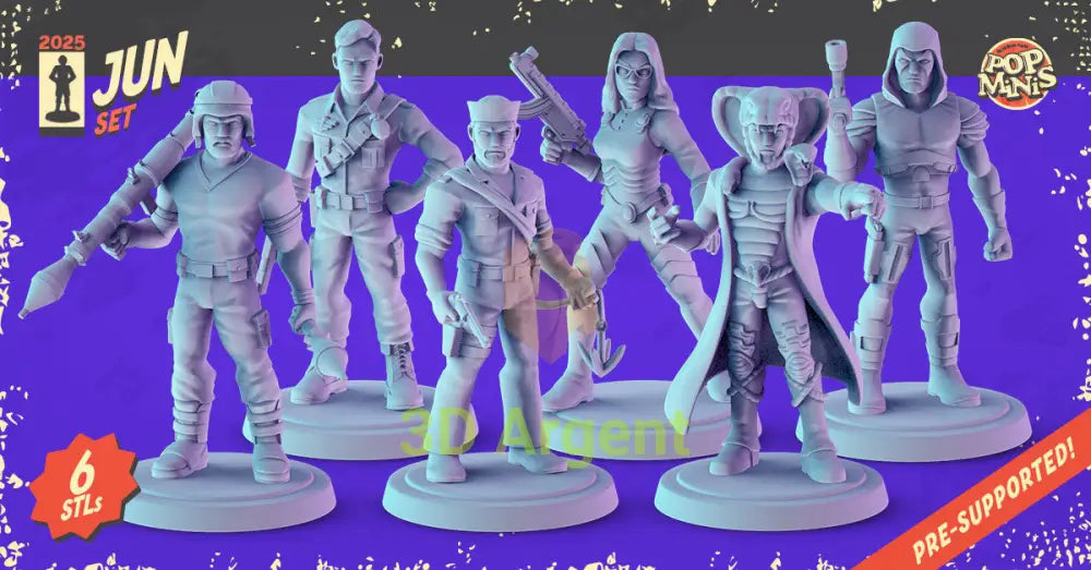 G.I. Joe Miniatures – Duke Roadblock Shipwreck Baroness Destro Cobra Commander 32 mm