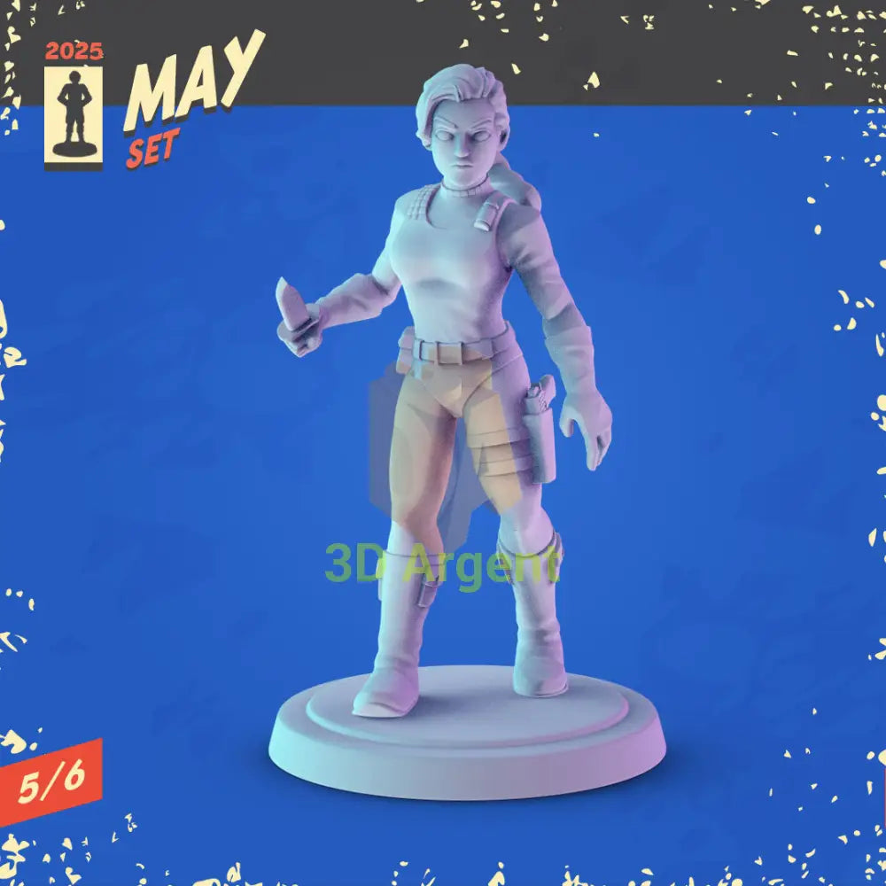 G.I. Joe Miniatures – Snake Eyes Storm Shadow Destro Cobra 32mm Resin Figures