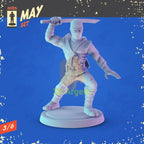 G.I. Joe Miniatures – Snake Eyes Storm Shadow Destro Cobra 32mm Resin Figures