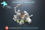 Galactic Marine Medic Team Star Wars Legion 3D Printed Resin BlueWolf Miniature