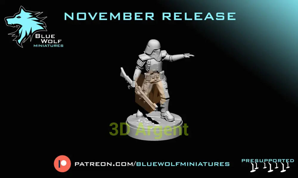 Galactic Marines- Star Wars Legion 3D Printed Resin BlueWolf Miniatures