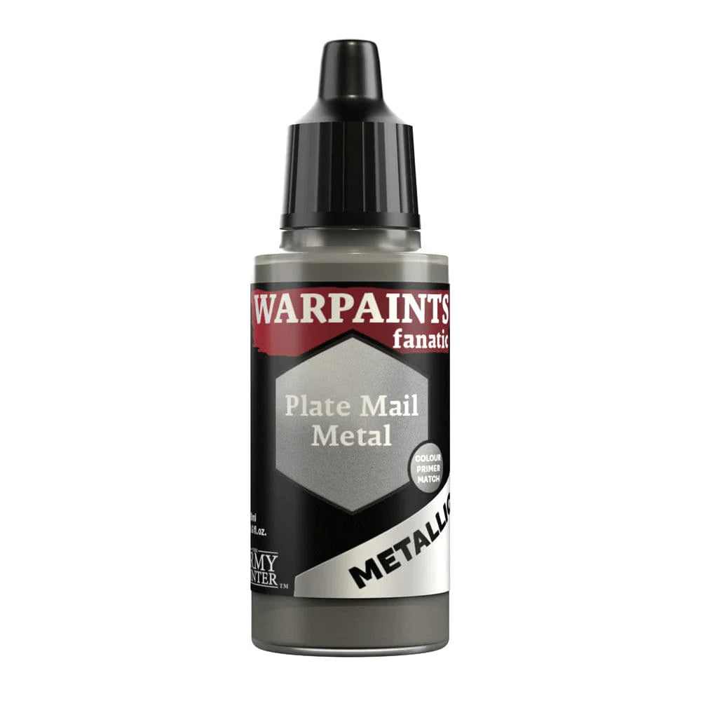 Army Painter Warpaints Fanatic Metallic: Plate Mail Metal 18ml
