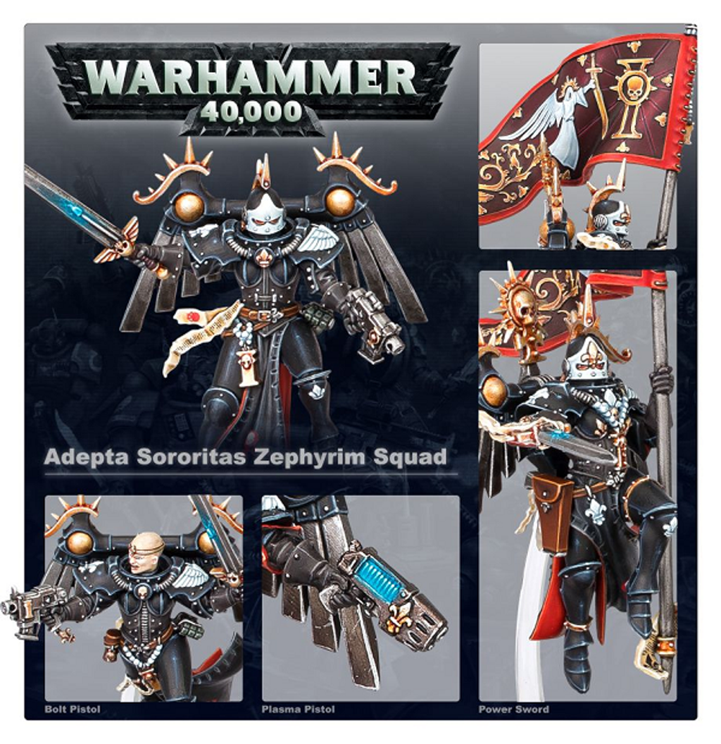 Adepta Sororitas: Seraphim Squad