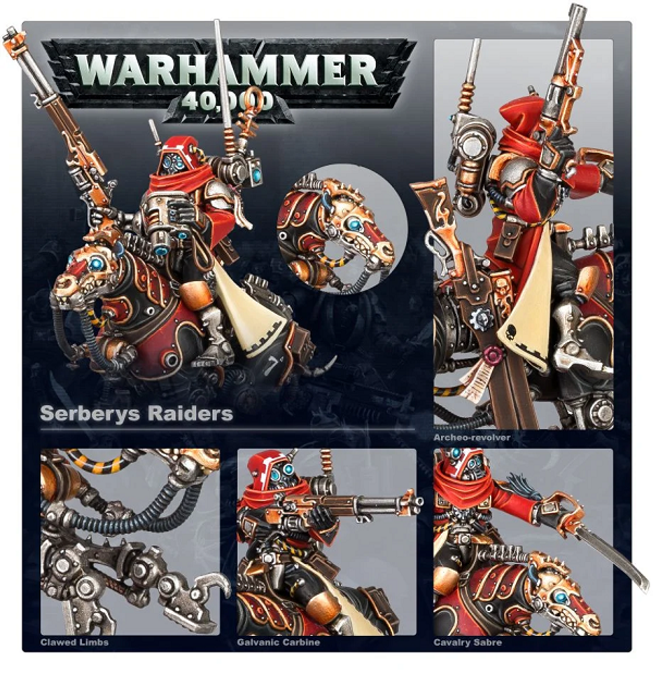 Adeptus Mechanicus: Serberys Raiders or Sulphurhounds