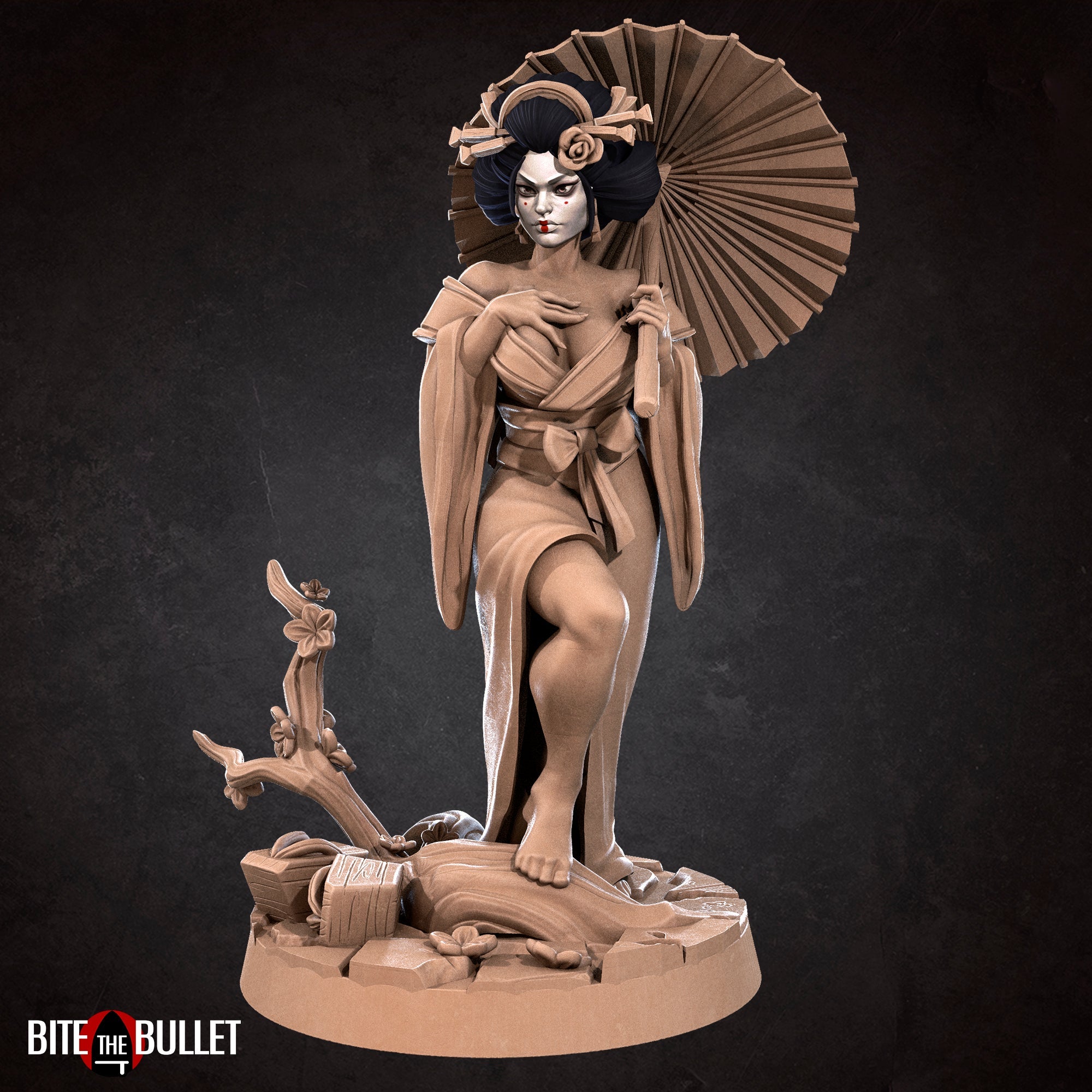 Geisha Pin-Up | Japanese Bullet Tow | Bite the Bullet