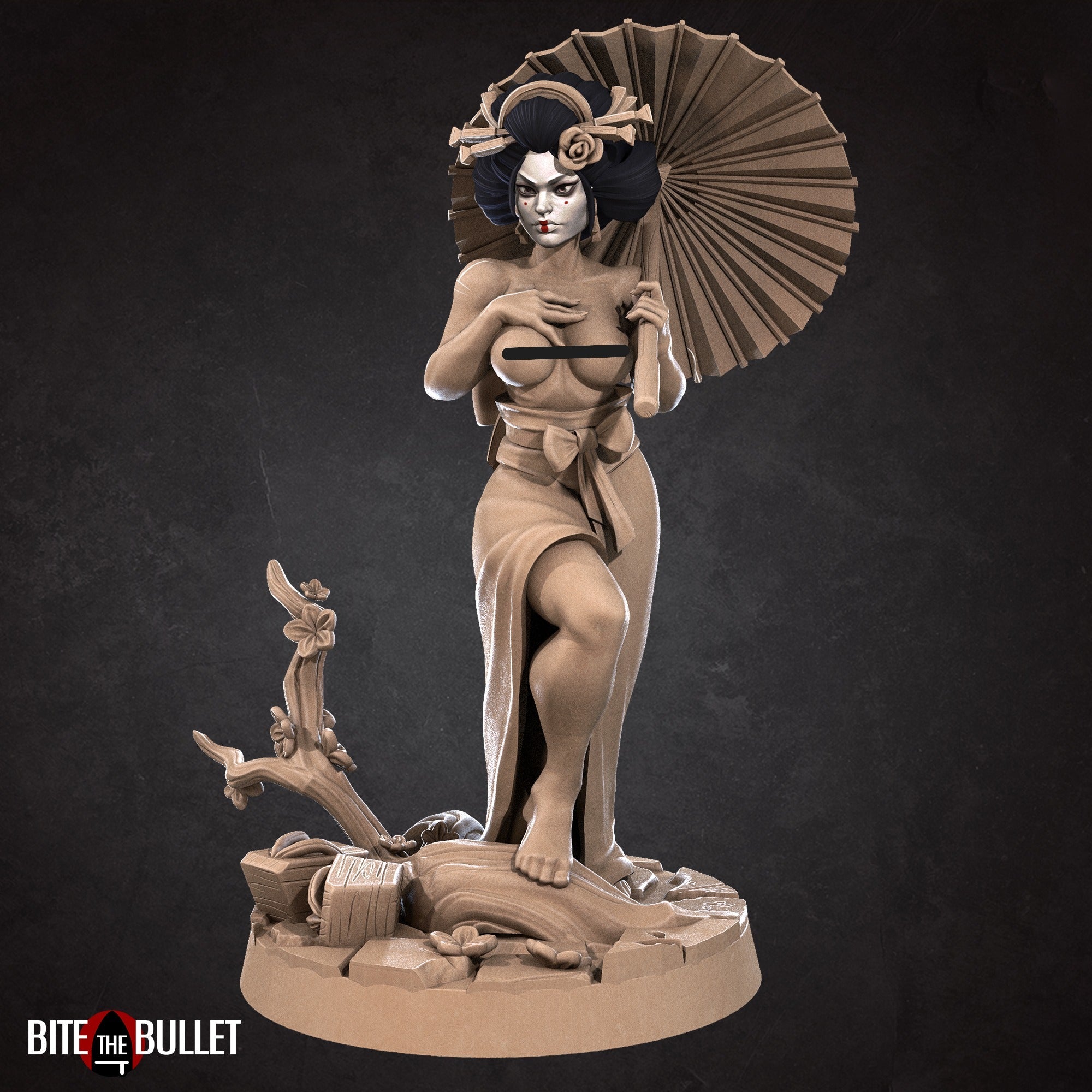 Geisha Pin-Up | Japanese Bullet Tow | Bite the Bullet