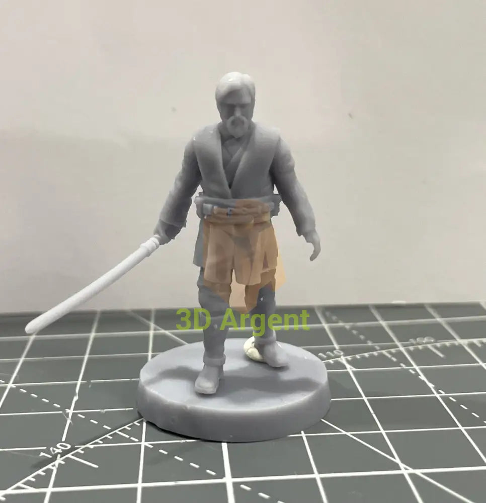 General Obi Wan Kenobi - Star Wars Legion 3D Printed Resin BlueWolf Miniatures