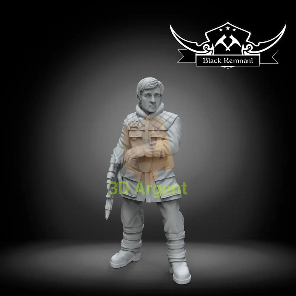 General Rieekan - Star Wars Legion compatible 3D Printed Resin Miniatures