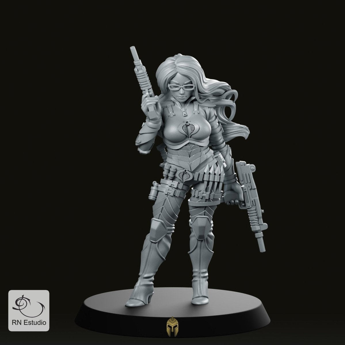 Gi Jim: Baroness Rah Rpg Miniature