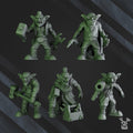 Gobbo Squad Miniatures | Orc Marauders | Grimdark Miniature | DakkaDakka