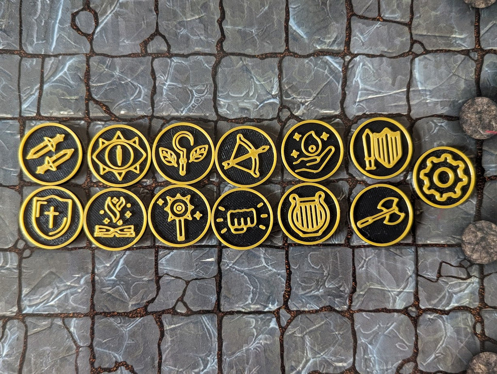 D&D Class Tokens