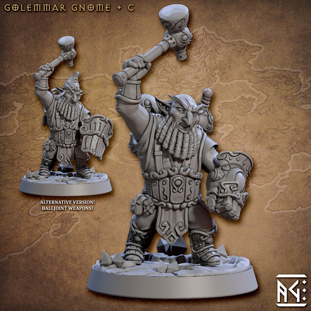 Gnomes of Golemmar Miniatures | Fantasy | Artisan Guild