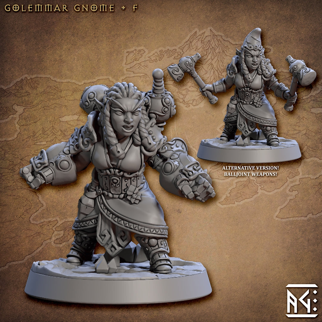 Gnomes of Golemmar Miniatures | Fantasy | Artisan Guild