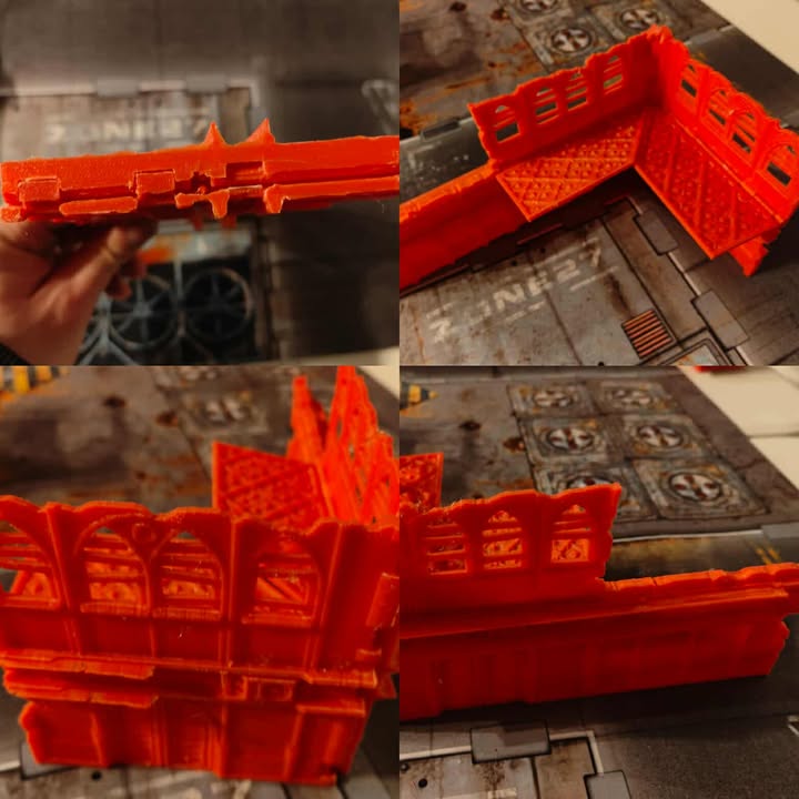 Miss Printed SIFI And Fantasy Terrain For Table top War Games Warhammer, AOS, D&D ETC