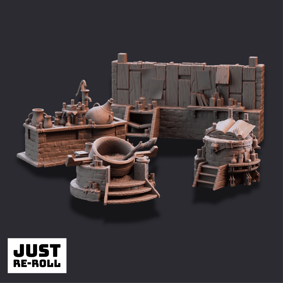 Granny Nora’s Hovel – 3D Printed Terrain