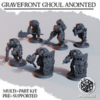 Gravefont Ghoul Anointed Miniatures | Trench Grimdark | Diceverse