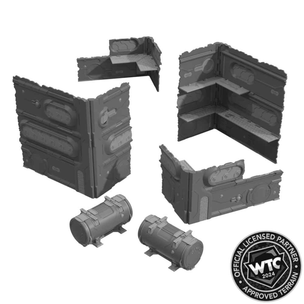 WTC Foldable Terrain Set Competitive Tournament  Ready