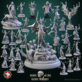 Dungeons and Dragons Models - Order of the Grave Whisper - Set by White Werewolf Tavern