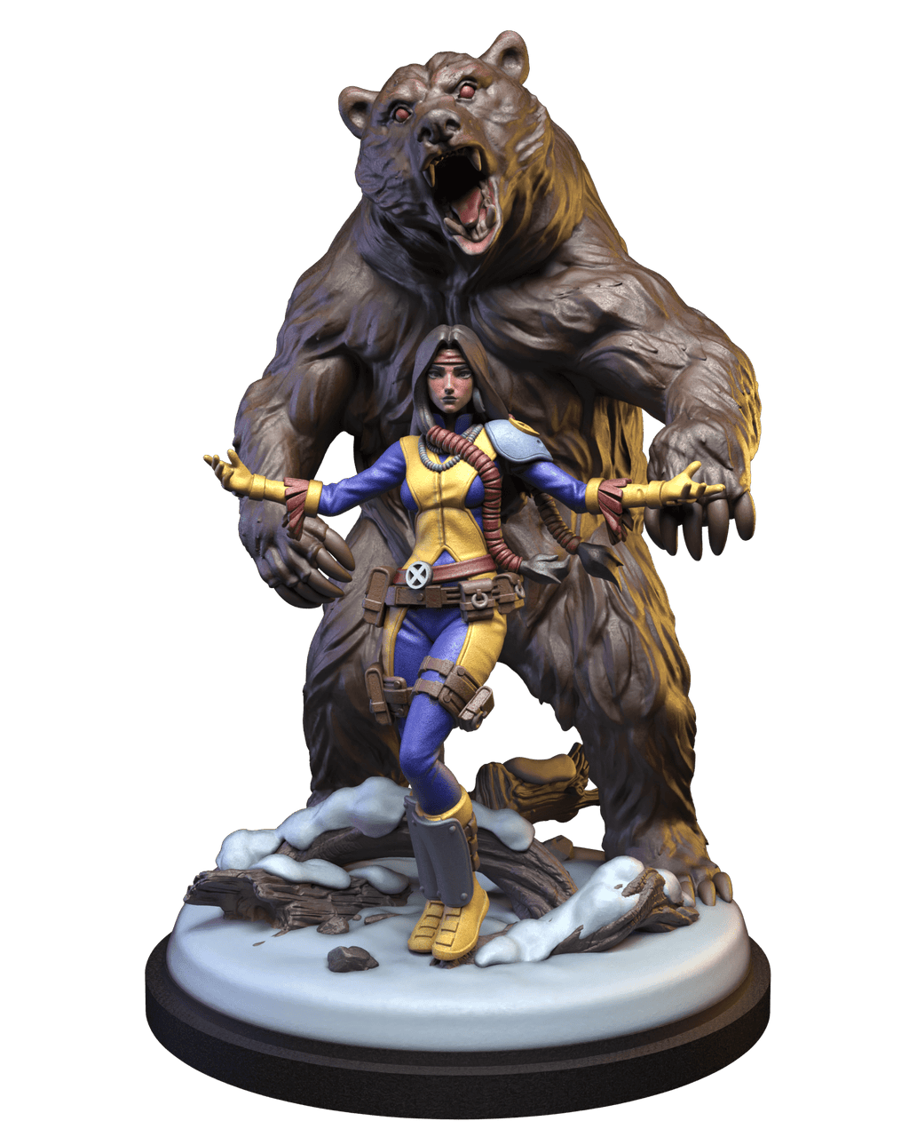 New Mutants Team | Super Hero Sci-Fi Miniature | C27 Studio