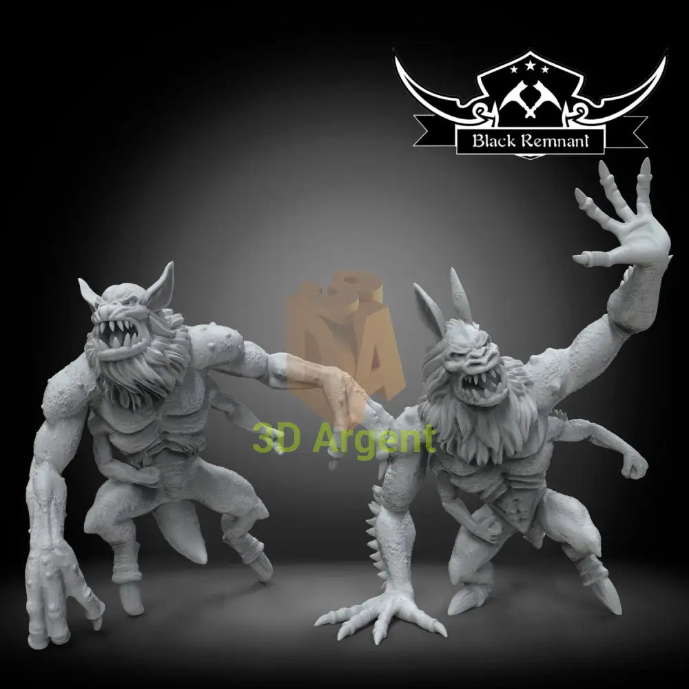 Gundarks | Star Wars Legion Scale | 3D Printed Resin Miniature | Black Remnant Miniatures | 12K High Detail