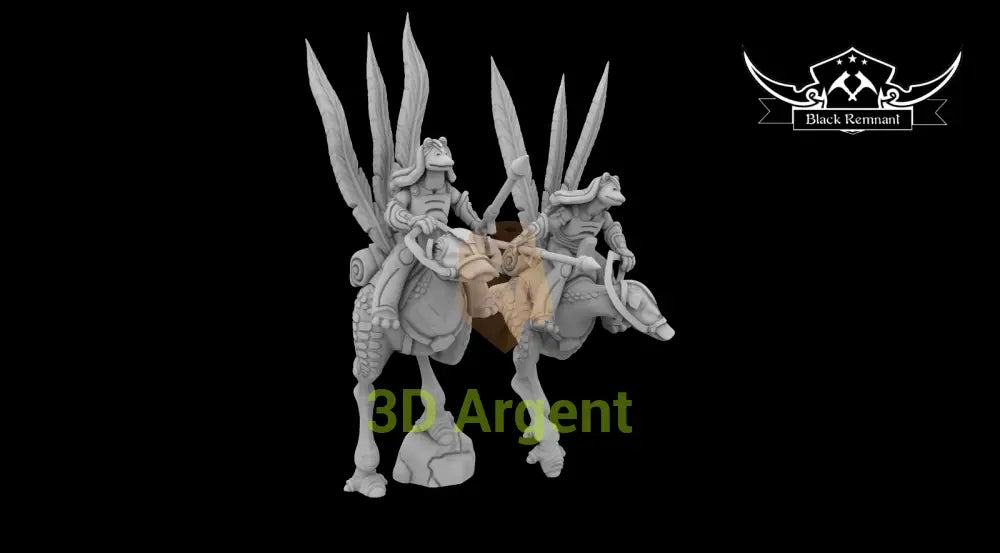 Gungan Kaadu Riders - Star Wars Legion compatible 3D Printed Resin Miniatures