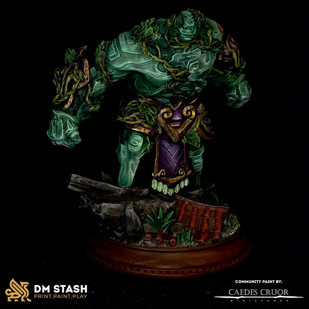 Gyokusho – Jade Golem - 3D Monster Miniature