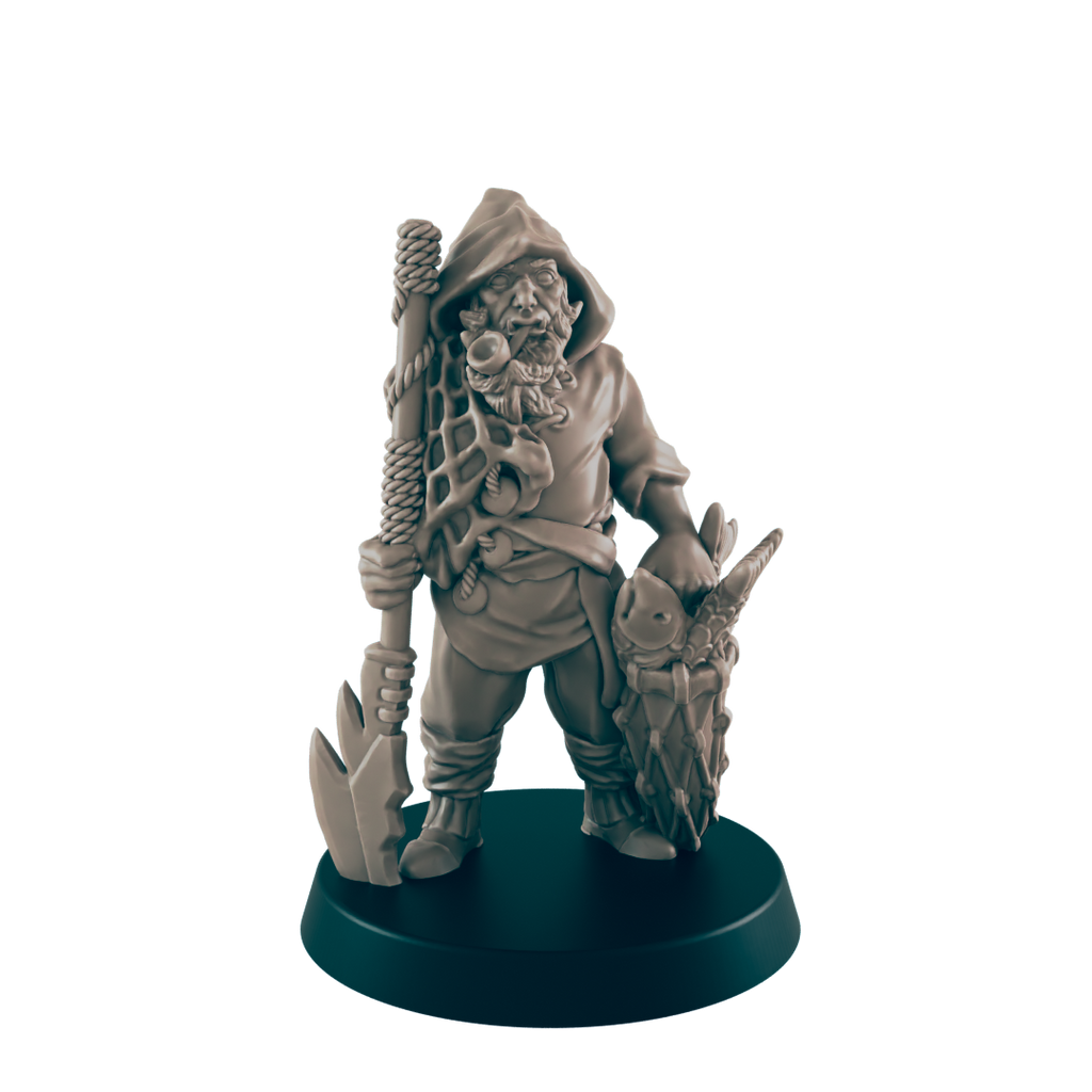 Half Orc Male Fisherman