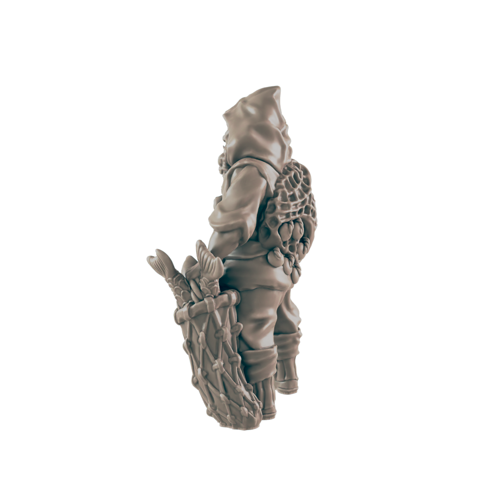 Half Orc Male Fisherman