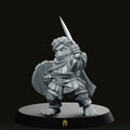 Halfling Knight Hobbit Miniature