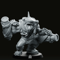 Hammerhead Sharkfolk Miniature