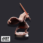 Harias of the Borderlands – Elven Fighter - 3D Fighter Miniature