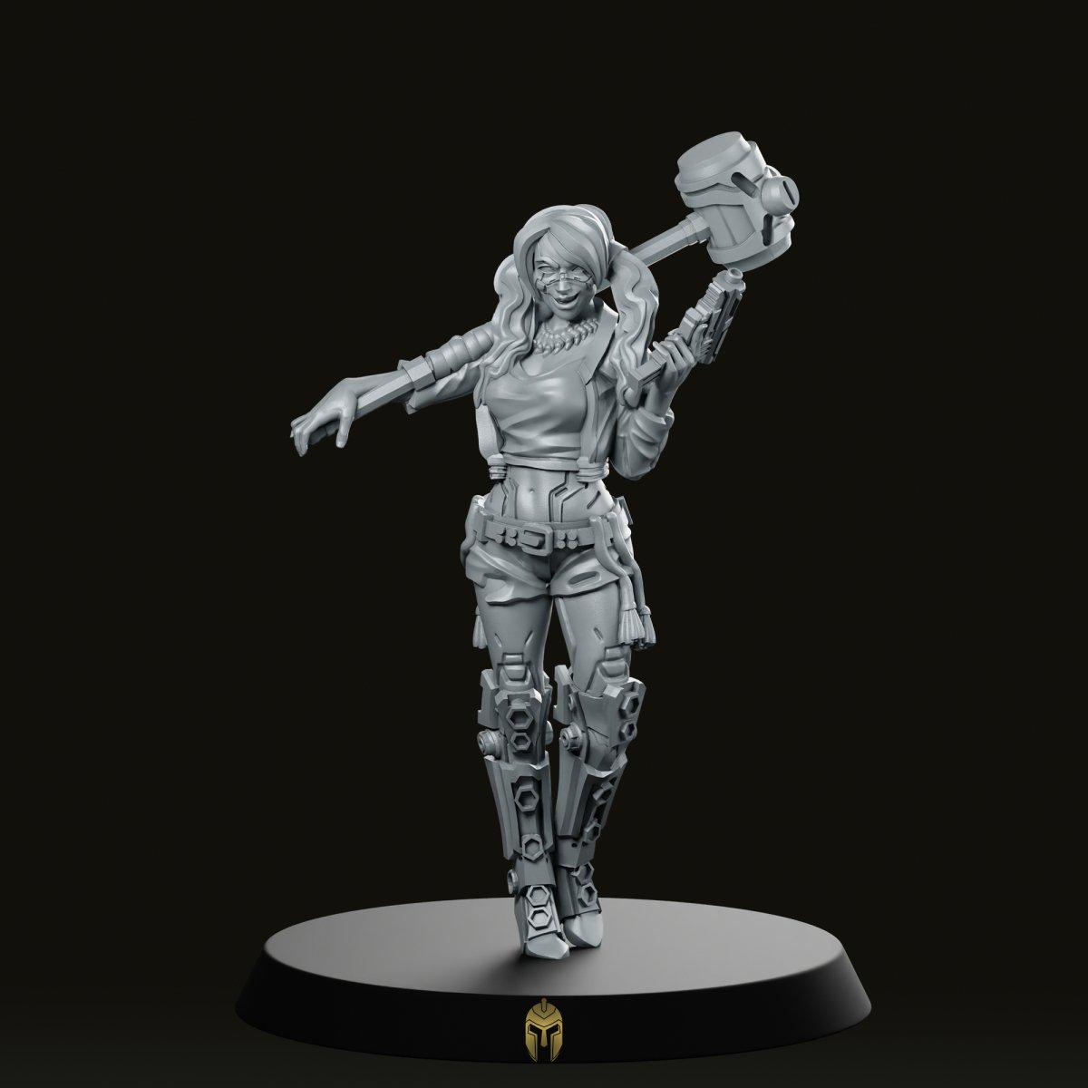 Harpy Queen Cyberpunk Miniature