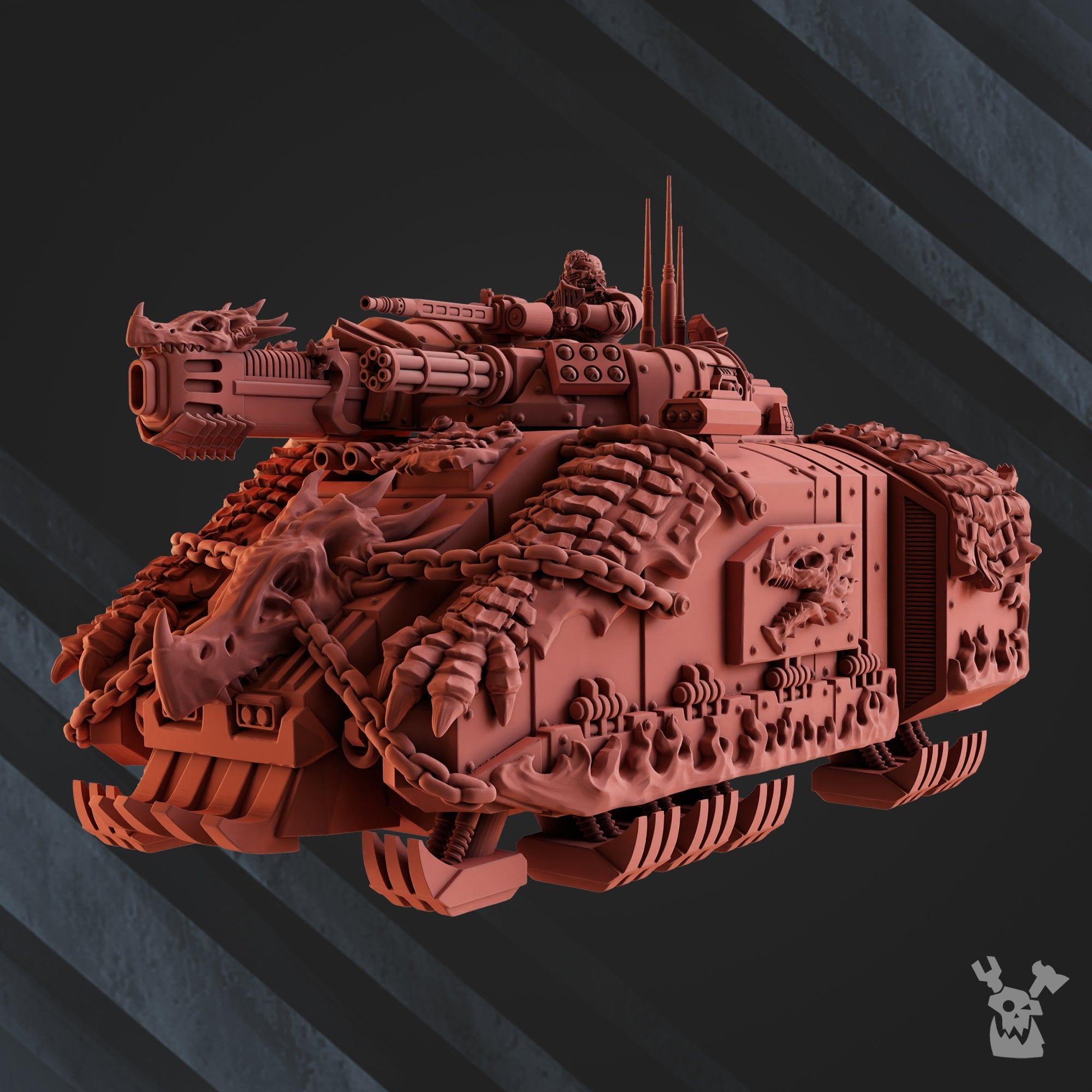 Heavy Hover Tank | Fire Lizards | DakkaDakka