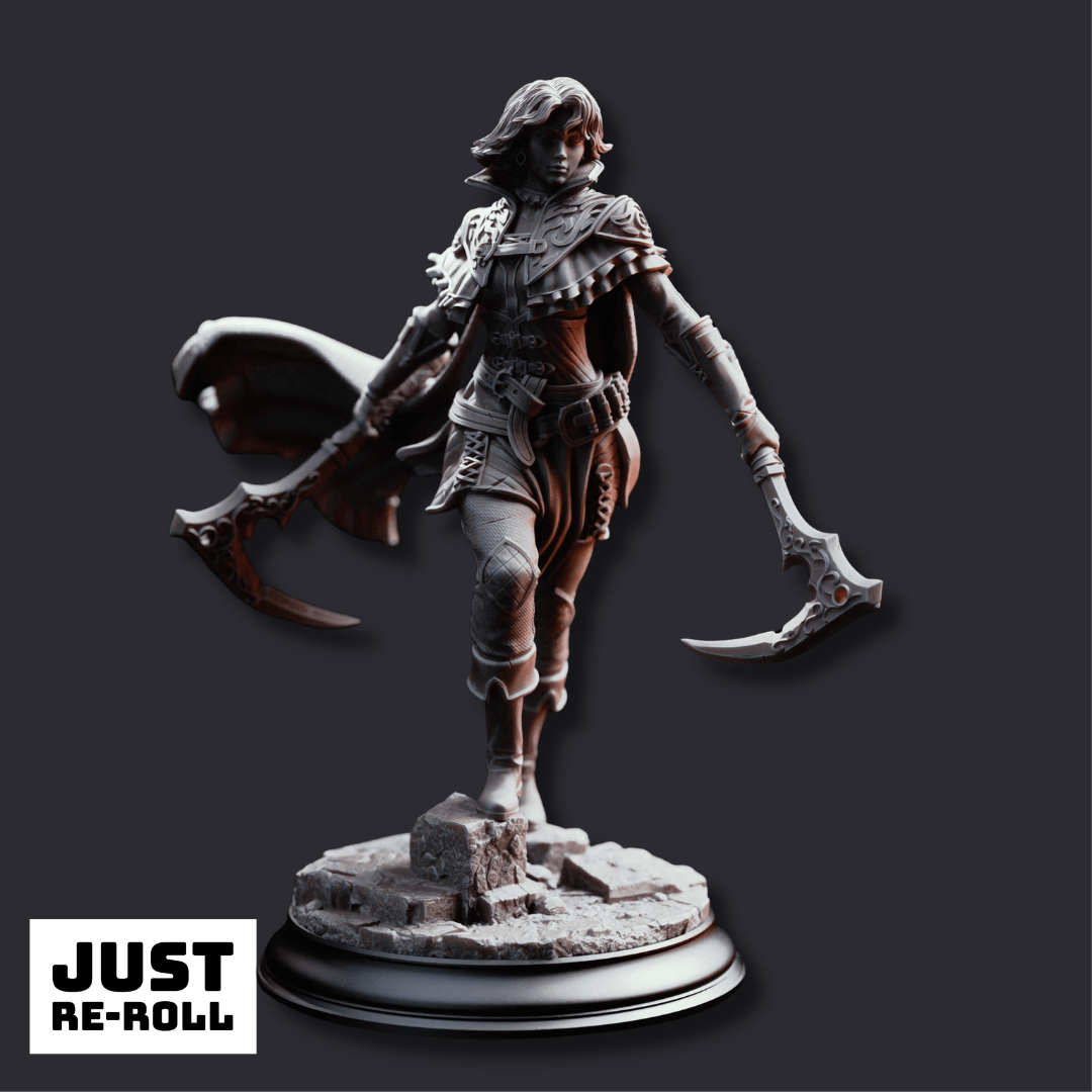 Hera, Blood Rogue - 3D Printed Rogue Miniature