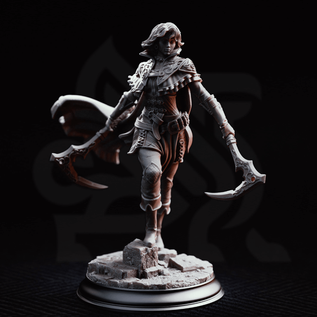 Hera, Blood Rogue - 3D Printed Rogue Miniature