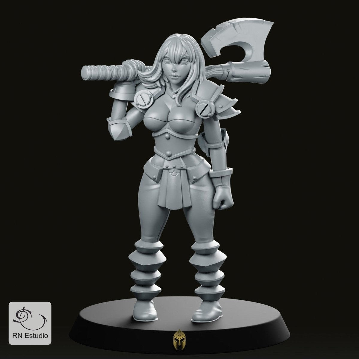 HeroQuest Female Chaos 3 Miniature