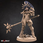 Wizard Shaman Pin-Up | Hell's Heroes | Fantasy Miniature | BtB