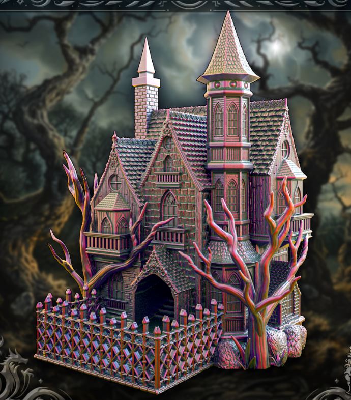 Haunted Mansion Dice Tower